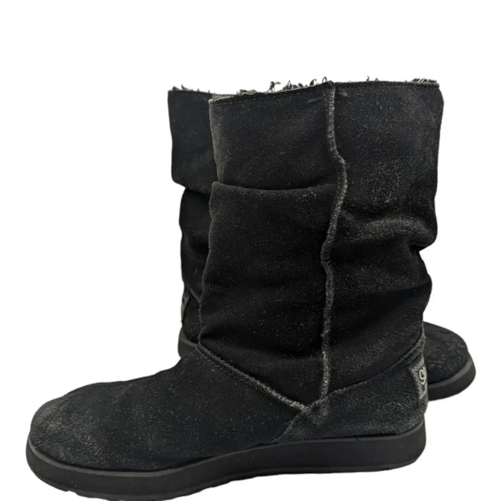 Skechers Women's Black Buttoned Winter Boots